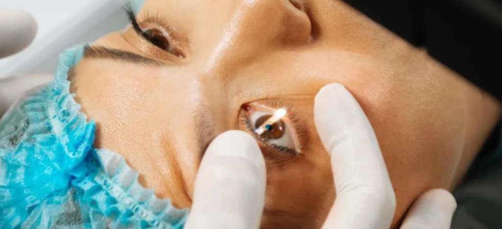 lazer göz çizdirme